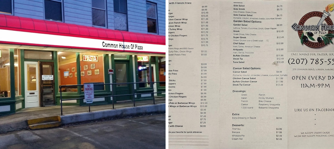 Common House of Pizza